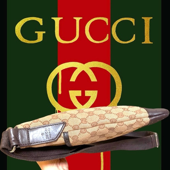 Popular GUCCI Ophidia Messenger cloth bag with leather accents - ( Unisex Item ) - Picture 5 of 6